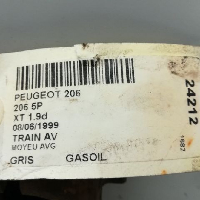 Moyeu avg occasion PEUGEOT 206 Phase 1 09-1998->03-2009 335032 3