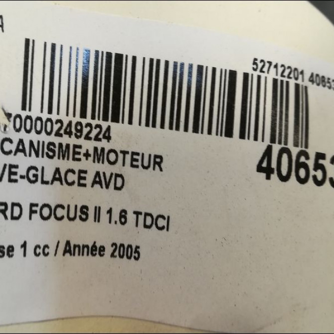 Mecanisme + moteur lève-glace avant droit occasion FORD FOCUS II Phase 1 09-2004->12-2007 1.6 TDCI 110ch 1738646 3