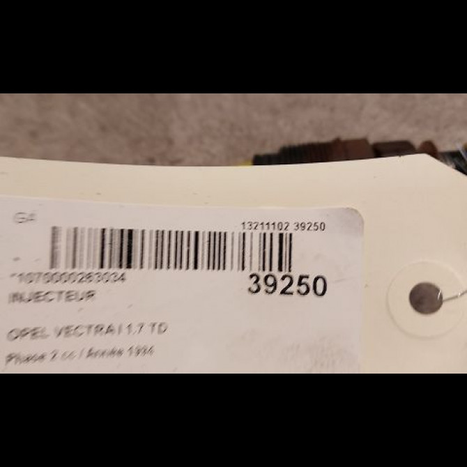 Injecteur occasion OPEL VECTRA I Phase 2 07-1992->06-1995 1.7 TD 2
