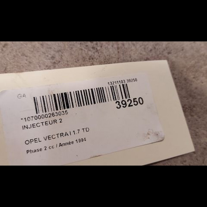 occasion OPEL VECTRA I Phase 2 07-1992->06-1995 1.7 TD 2