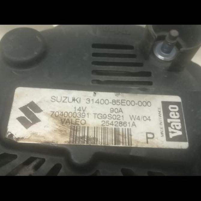 Alternateur occasion SUZUKI WAGON-R phase 1 04-2000->12-2007 3140085E00000 3