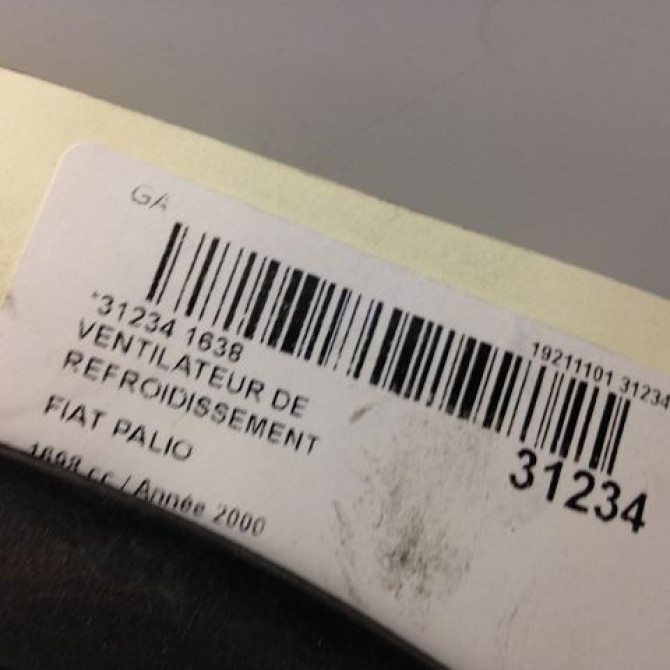 Ventilateur de refroidissement occasion FIAT PALIO Phase 1 03-1998->12-2002 4