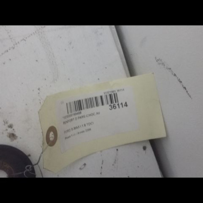 Renfort droit pare-choc avant occasion FORD S-MAX I Phase 1 05-2006->03-2010 1.8 TDCI 125ch 1694758 2