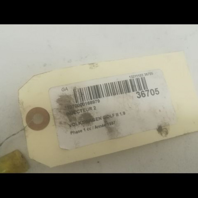 occasion VOLKSWAGEN GOLF III Phase 1 01-1992->12-1997 1.9 TDI 110ch 28130201T 2