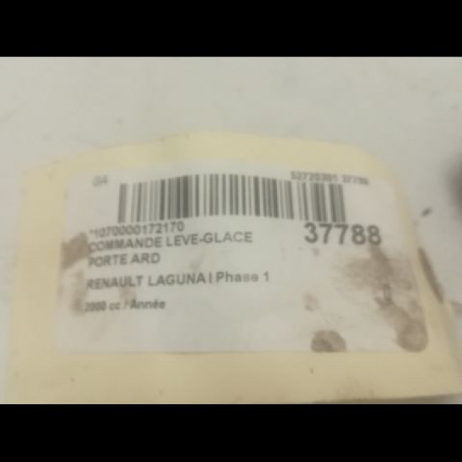 Commande leve-glace porte arrière droite occasion RENAULT LAGUNA I Phase 1 01-1994->04-1998 7700417485 3