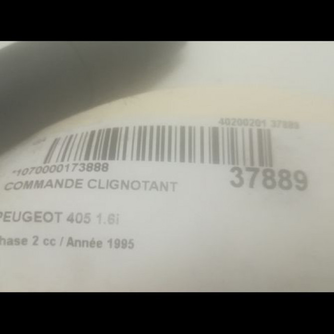 Commande clignotant occasion PEUGEOT 405 Phase 2 07-1992->06-1996 1.6i 623971 3