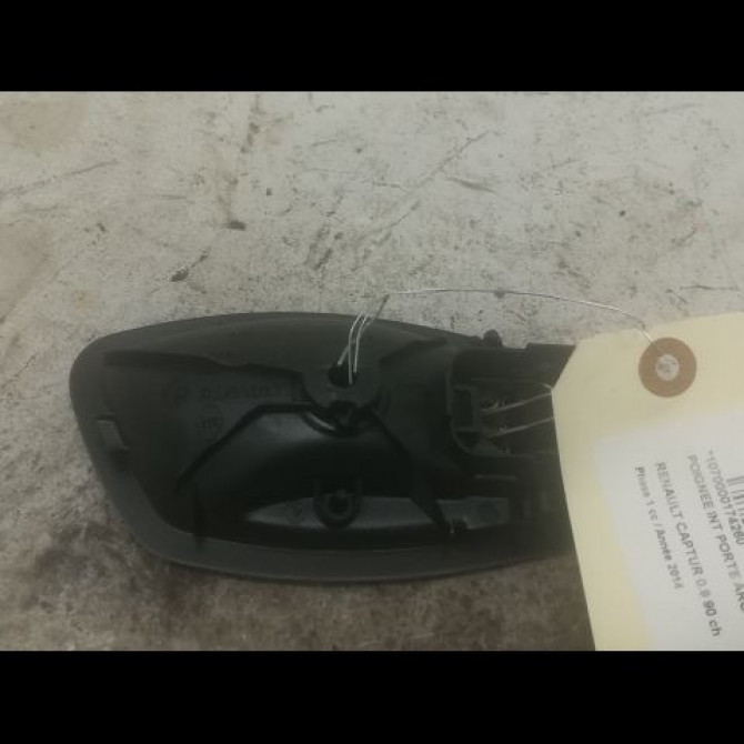 Poignee int porte arg occasion RENAULT CAPTUR Phase 1 02-2013->... 0.9 90 ch 806716611R 2