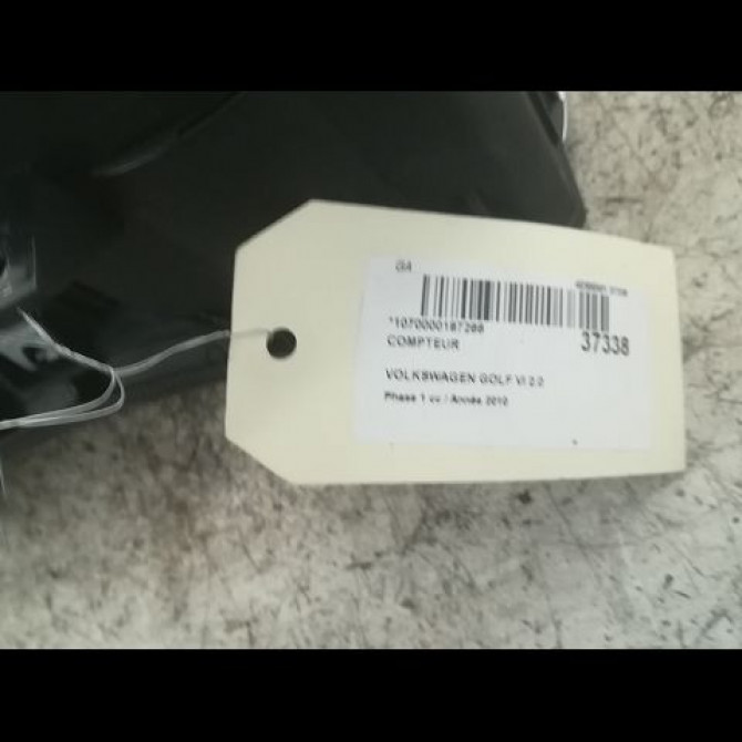 Compteur occasion VOLKSWAGEN GOLF VI Phase 1 10-2008->04-2013 2.0 TDI 140ch 5K0920870F 3