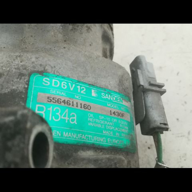 Compresseur air conditionne occasion PEUGEOT 307 Phase 1 04-2001->06-2005 6453JL 3