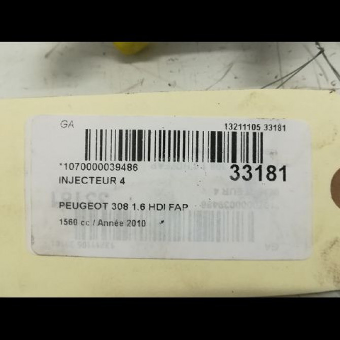 occasion PEUGEOT 308 I Phase 2 04-2011->12-2014 1.6 HDI 92ch 4