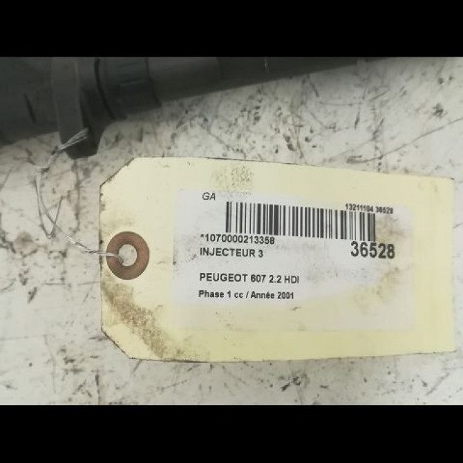 occasion PEUGEOT 607 Phase 1 11-1999->09-2004 2.2 HDI 1980H6 2