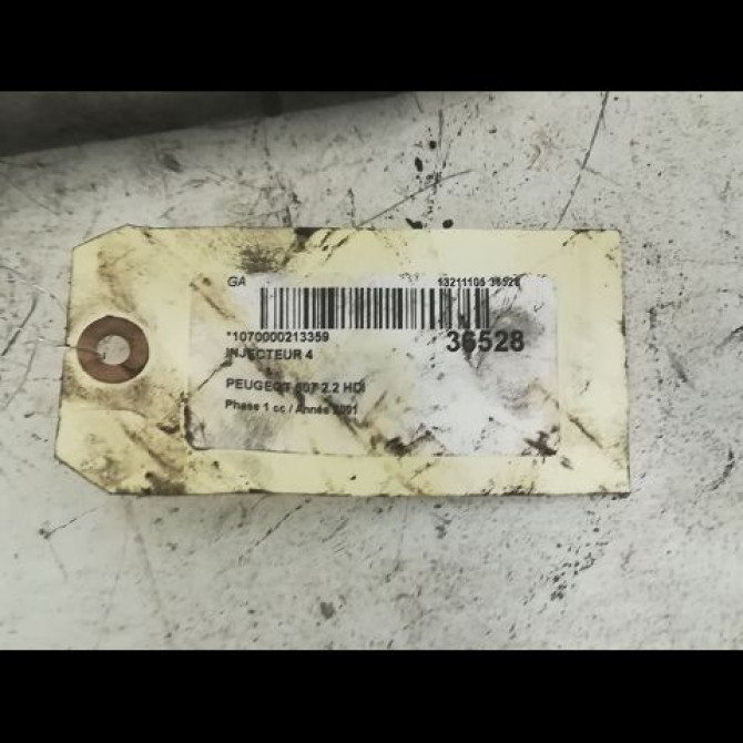 occasion PEUGEOT 607 Phase 1 11-1999->09-2004 2.2 HDI 1980H6 2