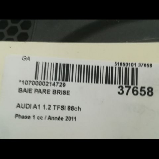 occasion AUDI A1 Phase 1 06-2010->03-2015 1.2 TFSI 86ch 8X1898819A 2