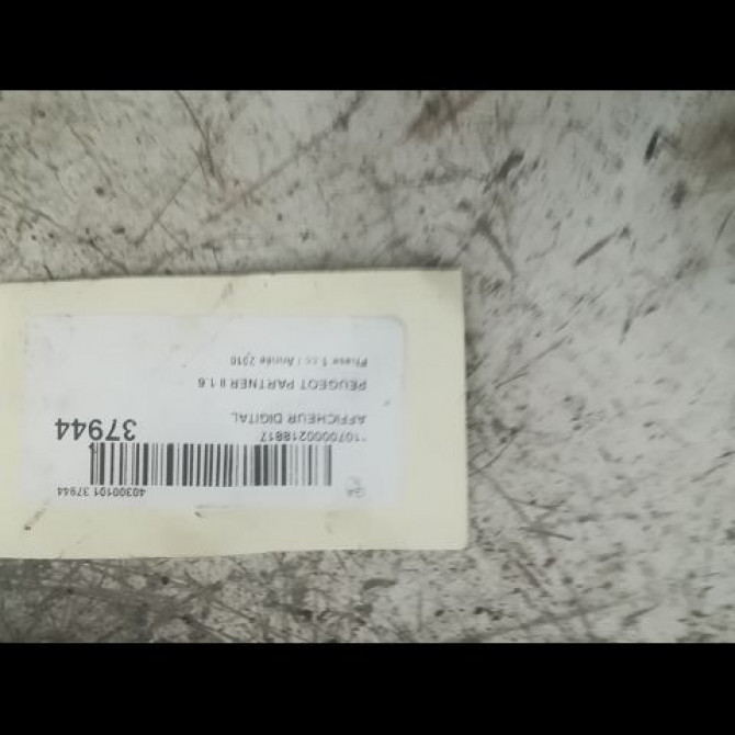 Afficheur digital occasion PEUGEOT PARTNER II Phase 1 05-2008->03-2012 1.6 HDI 90ch 6593F5 3