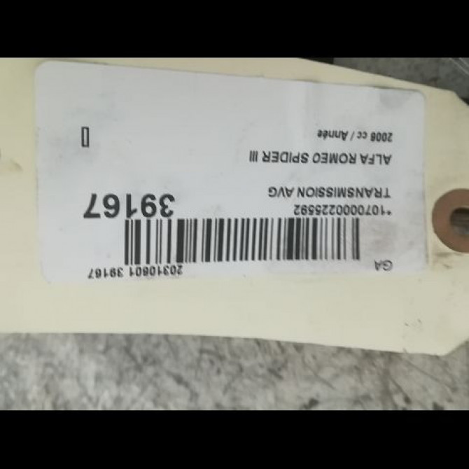 Transmission avant gauche occasion ALFA ROMEO SPIDER III Phase 1 09-2006->12-2010 50500528 2