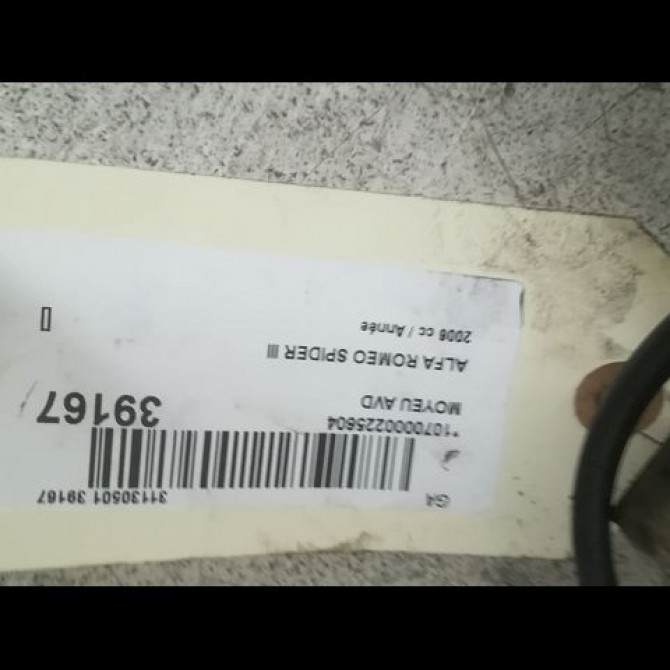 Moyeu avd occasion ALFA ROMEO SPIDER III Phase 1 09-2006->12-2010 50707555 3