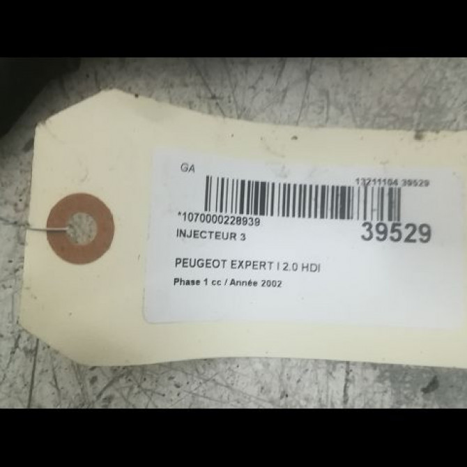 occasion PEUGEOT EXPERT I Phase 1 10-1995->12-2003 2.0 HDI 95ch 1980H9 2