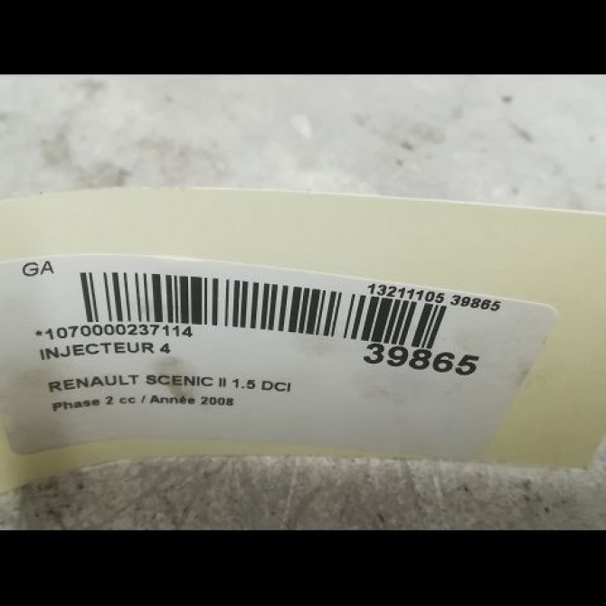 occasion RENAULT SCENIC II Phase 2 09-2006->04-2009 1.5 DCI 105ch 3