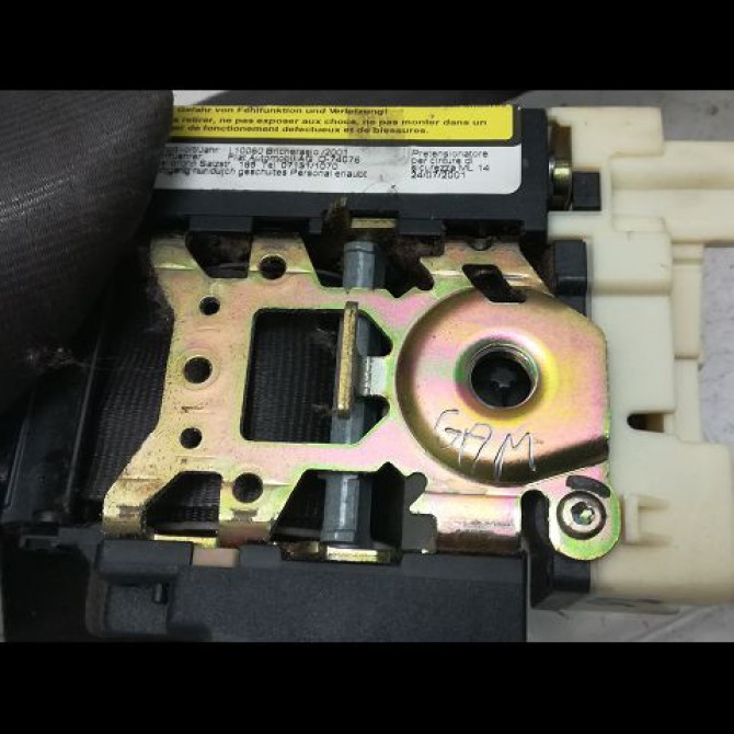 Ceinture avant droite occasion FIAT PUNTO II Phase 1 10-1999->05-2003 60 735273323 3