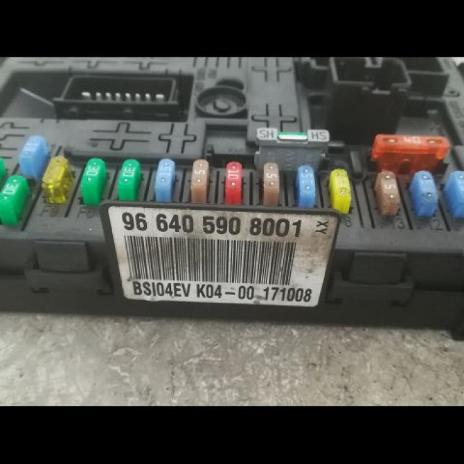 Calculateur moteur occasion PEUGEOT 308 I Phase 1 09-2007->03-2011 1.6 HDI 16v 90ch 1942WF 4