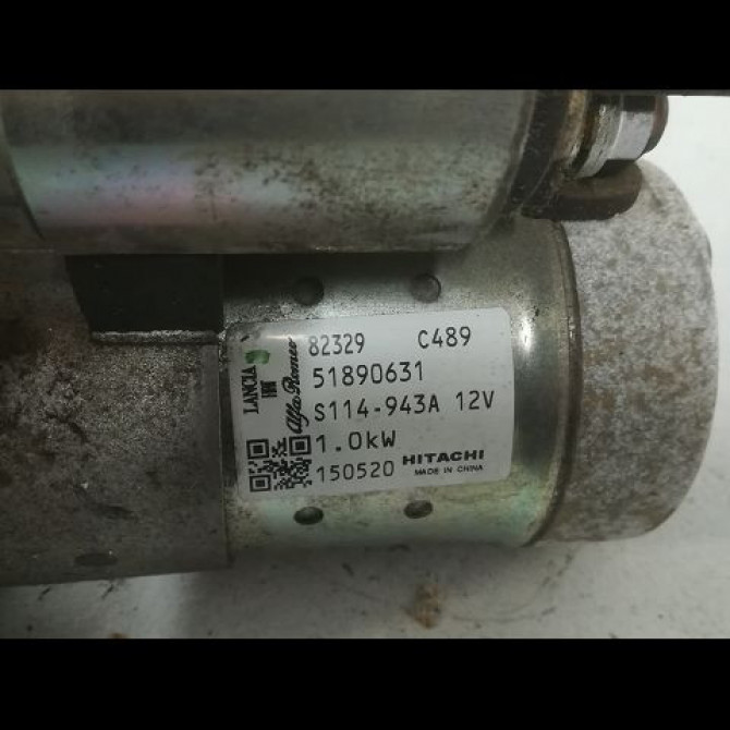 Démarreur occasion FIAT 500 II phase 2 04-2014->... 1.2i 69ch 3