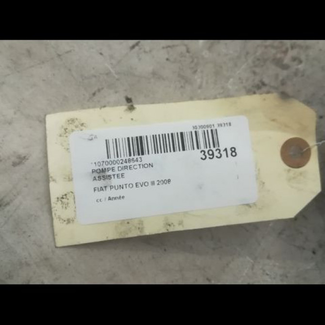 Pompe direction assistee occasion FIAT PUNTO EVO III 51902695 5