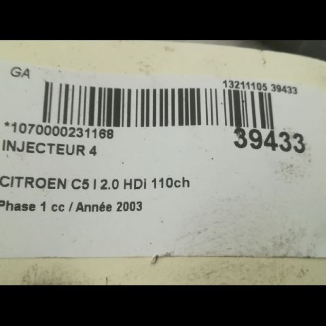 occasion CITROEN C5 I Phase 1 03-2001->09-2004 2.0 HDi 110ch 3