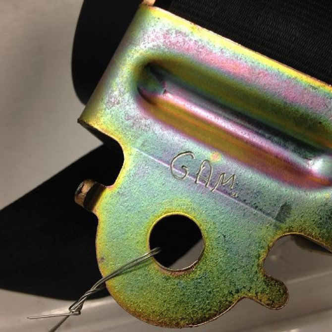 Ceinture arrière gauche occasion CITROEN C4 I Phase 1 11-2004->07-2008 1.6 HDi 110ch 00008974JK 2