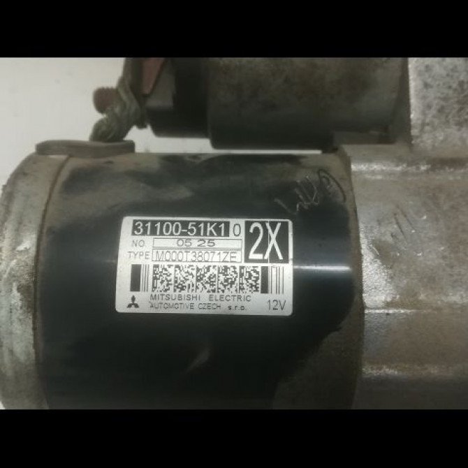 Démarreur occasion SUZUKI SWIFT IV Phase 1 09-2010->... 1.2 VVT 94ch 3110060R00 4