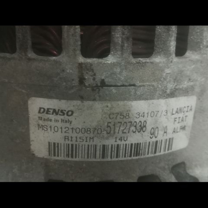 Alternateur occasion FIAT BRAVO II BRAVO II Phase 1 2007-03-01->2011-12-31 1.9 JTD 120ch 51859058 4