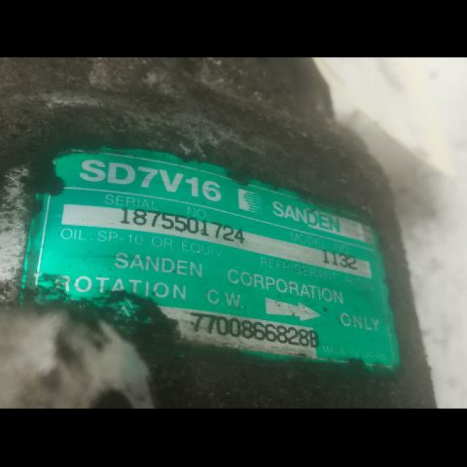 Compresseur air conditionne occasion RENAULT MEGANE I Phase 1 11-1995->03-1999 1.9 DTI 7700866828 3