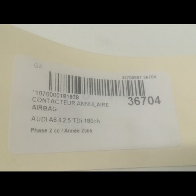 occasion AUDI A6 II Phase 2 07-2001->05-2004 2.5 TDi 180ch 3