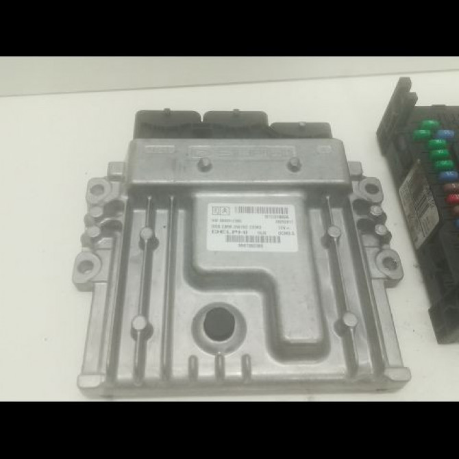 Calculateur moteur occasion PEUGEOT 407 Phase 1 COUPE 10-2005->12-2011 2.0 HDI 163ch 1606390780 4