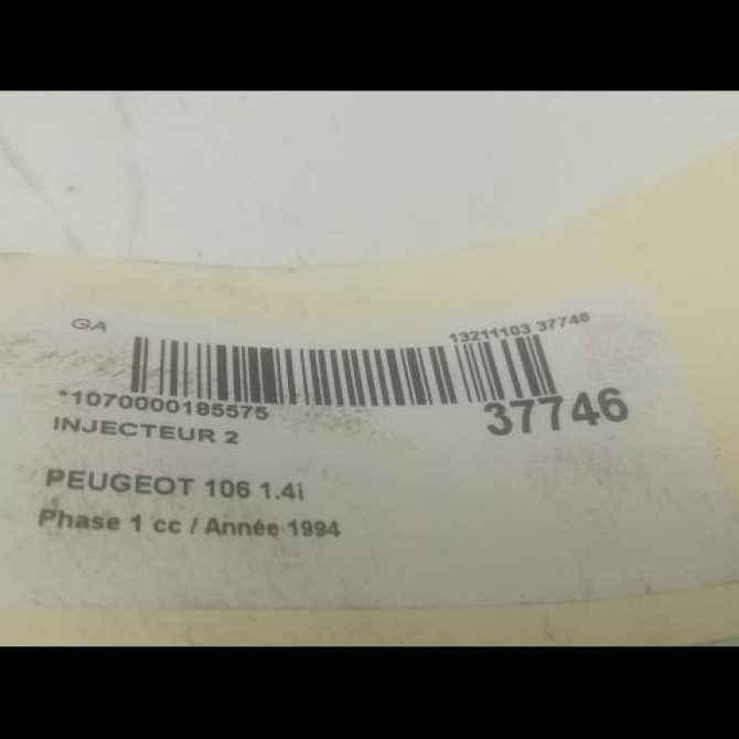 occasion PEUGEOT 106 Phase 1 09-1991->04-1996 1.4i 1980F2 3