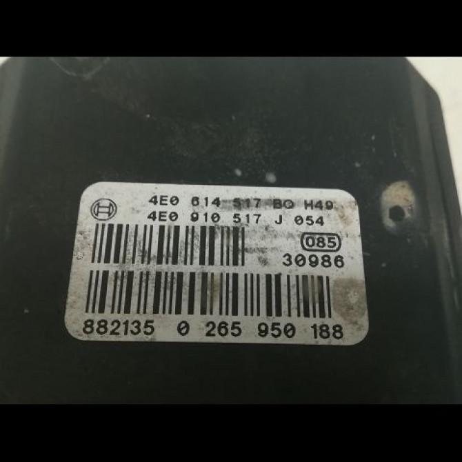 Unité hydraulique ABS occasion AUDI A8 II Phase 2 LONG 12-2007->12-2009 4.2 FSI 350ch 3