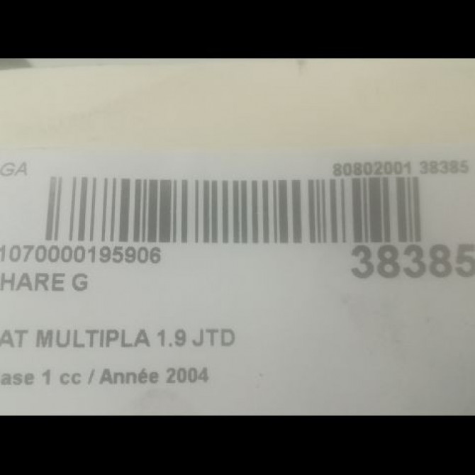Phare gauche occasion FIAT MULTIPLA Phase 1 01-1999->09-2004 1.9 JTD 115ch 46512467 3