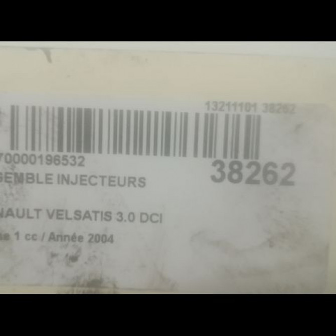 Ensemble injecteurs occasion RENAULT VELSATIS Phase 1 01-2002->04-2005 3.0 DCI V6 177ch 7701477687 3