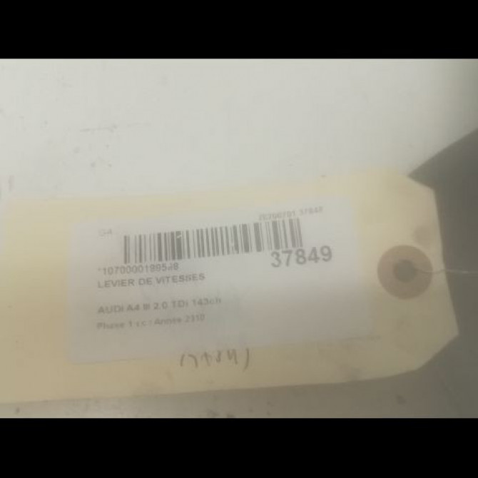 Levier de vitesses occasion AUDI A4 III Phase 1 01-2008->10-2011 2.0 TDi 143ch 3