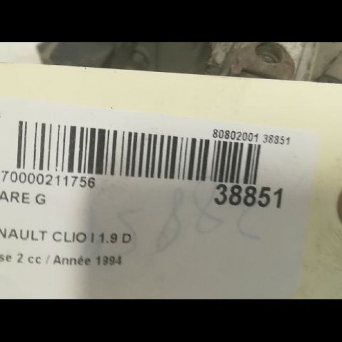 Phare gauche occasion RENAULT CLIO I Phase 2 03-1994->03-1996 1.9 D 7701034146 3