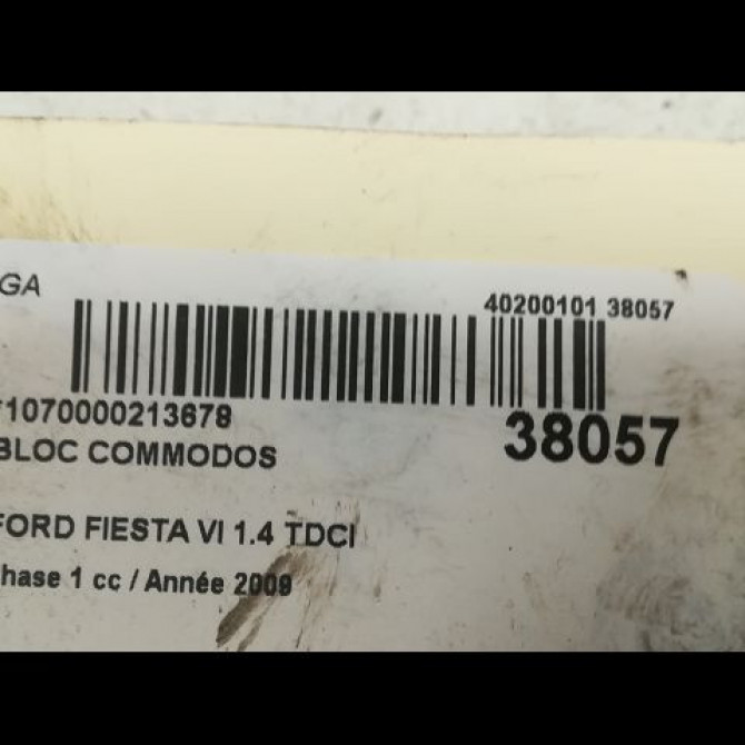 Bloc commodos occasion FORD FIESTA VI Phase 1 10-2008->11-2012 1.4 TDCI 68ch 5