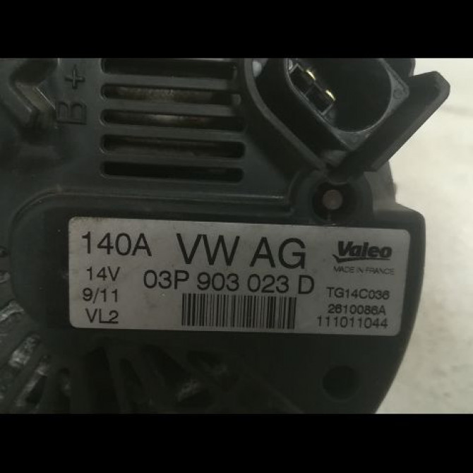 Alternateur occasion SEAT IBIZA IV Phase 1 05-2008->01-2012 1.2 TDI 75ch 3P903023B 3