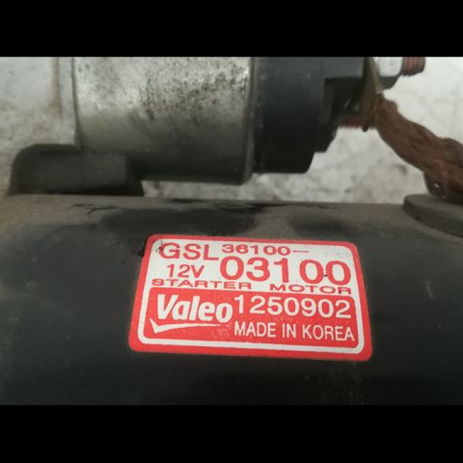 Démarreur occasion HYUNDAI I 20 I Phase 1 04-2009->06-2012 1.2i 78ch 3610003100 3