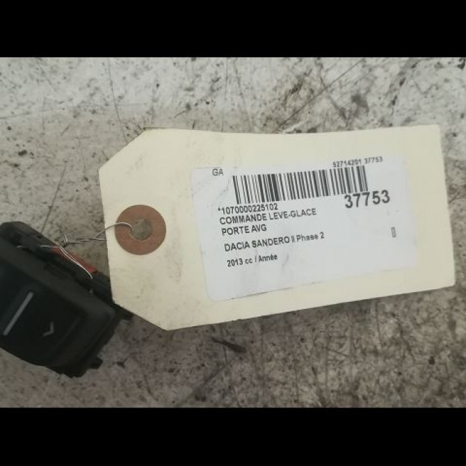 Commande lève-glace porte avant gauche occasion DACIA SANDERO II Phase 2 02-2017->... 254214937R 2