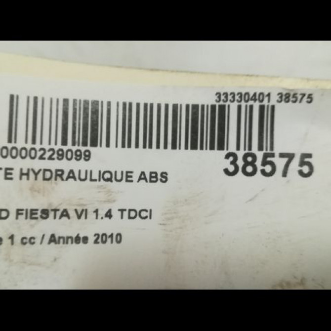 Unité hydraulique ABS occasion FORD FIESTA VI Phase 1 10-2008->11-2012 1.4 TDCI 68ch 1812481 4