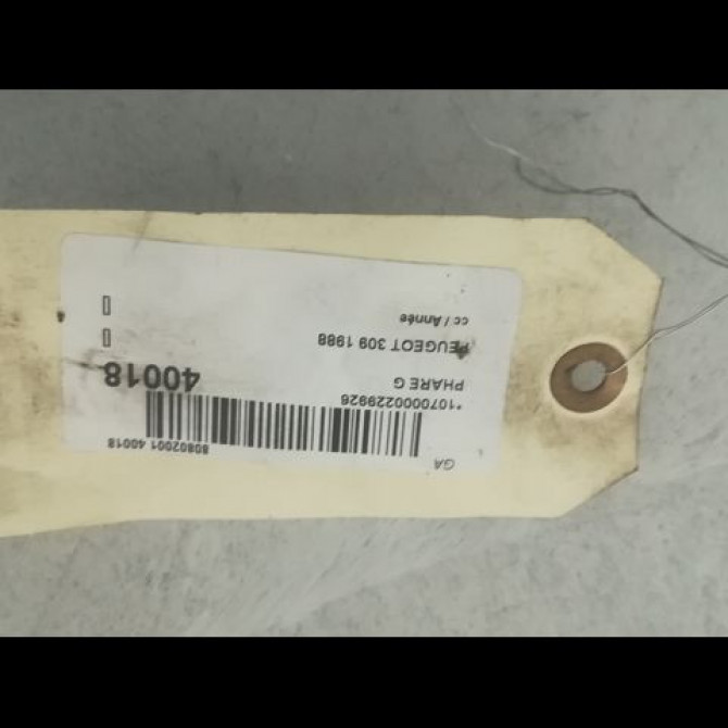 Phare gauche occasion PEUGEOT 309 3