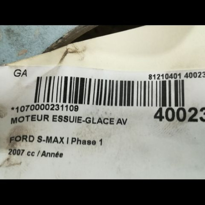 Moteur essuie-glace avant occasion FORD S-MAX I Phase 1 05-2006->03-2010 3