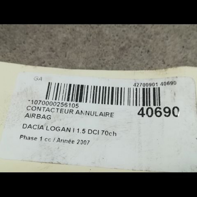 occasion DACIA LOGAN I Phase 1 06-2005->06-2008 1.5 DCI 70ch 255677797R 3