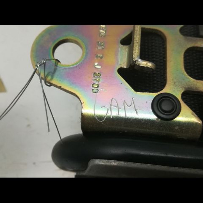 Ceinture arrière gauche occasion MERCEDES CLASSE A I Phase 1 01-1998->03-2001 A 140 16886023857C15 5