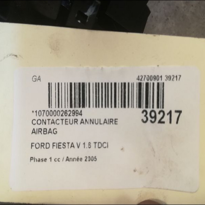 occasion FORD FIESTA V Phase 1 09-2002->10-2005 1.6 TDCI 1307541 3