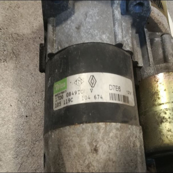 Démarreur occasion RENAULT CLIO II Phase 1 03-1998->06-2001 1.4 16v 8200266777 3